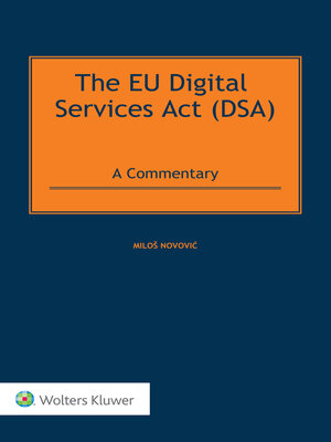 cover image of The EU Digital Services Act (DSA)